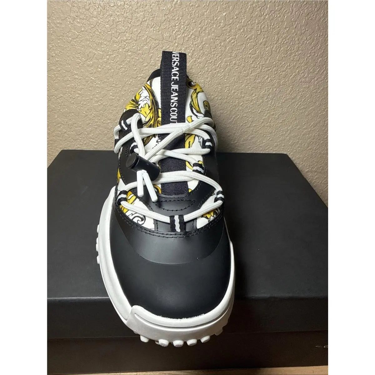 Versace shoes - Versace Jeans Couture - Jeans Couture - Black, Gold, White 1