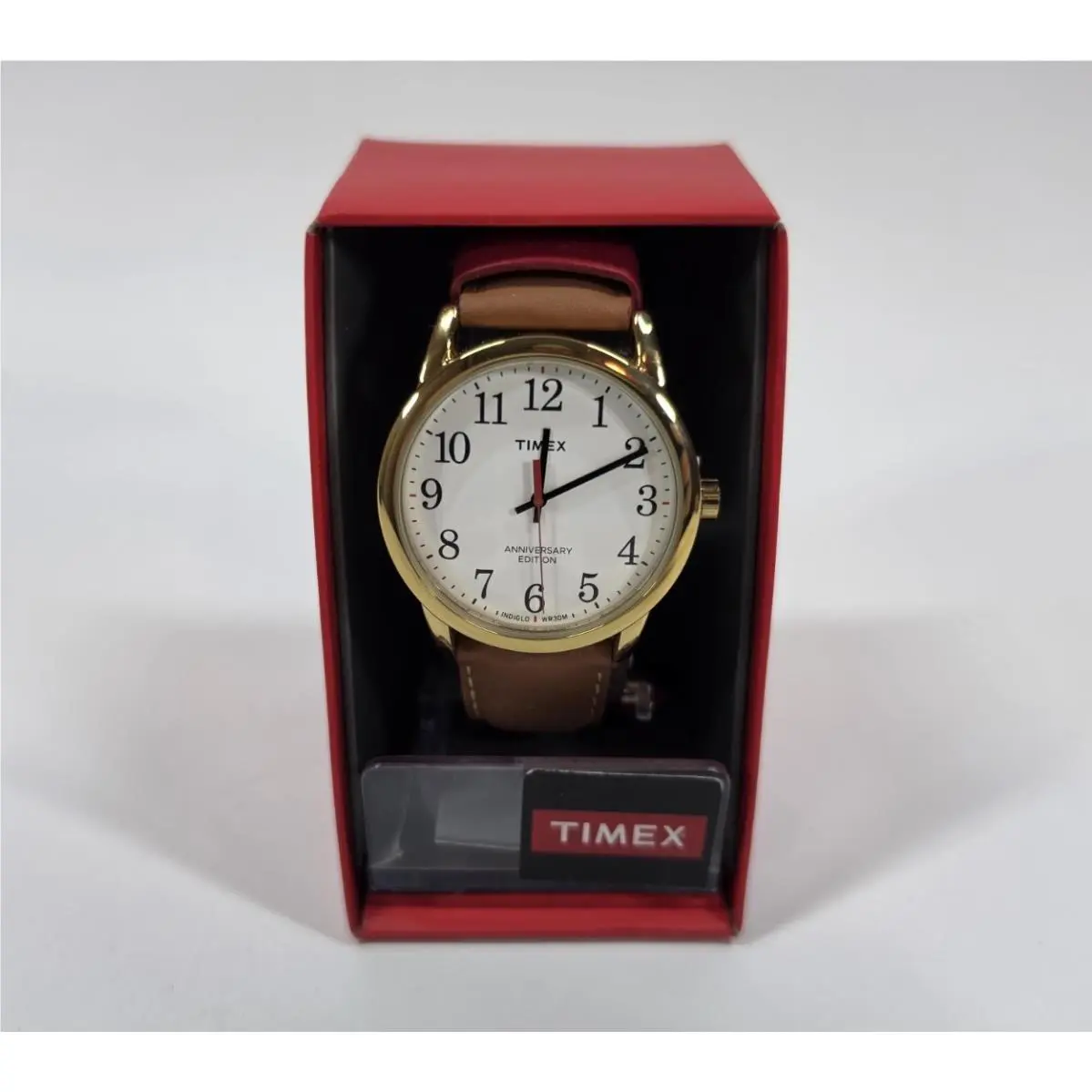 Easy Reader 40th Anniversary Edition Watch Gold Tan Leather TW2R40100 by Timex
