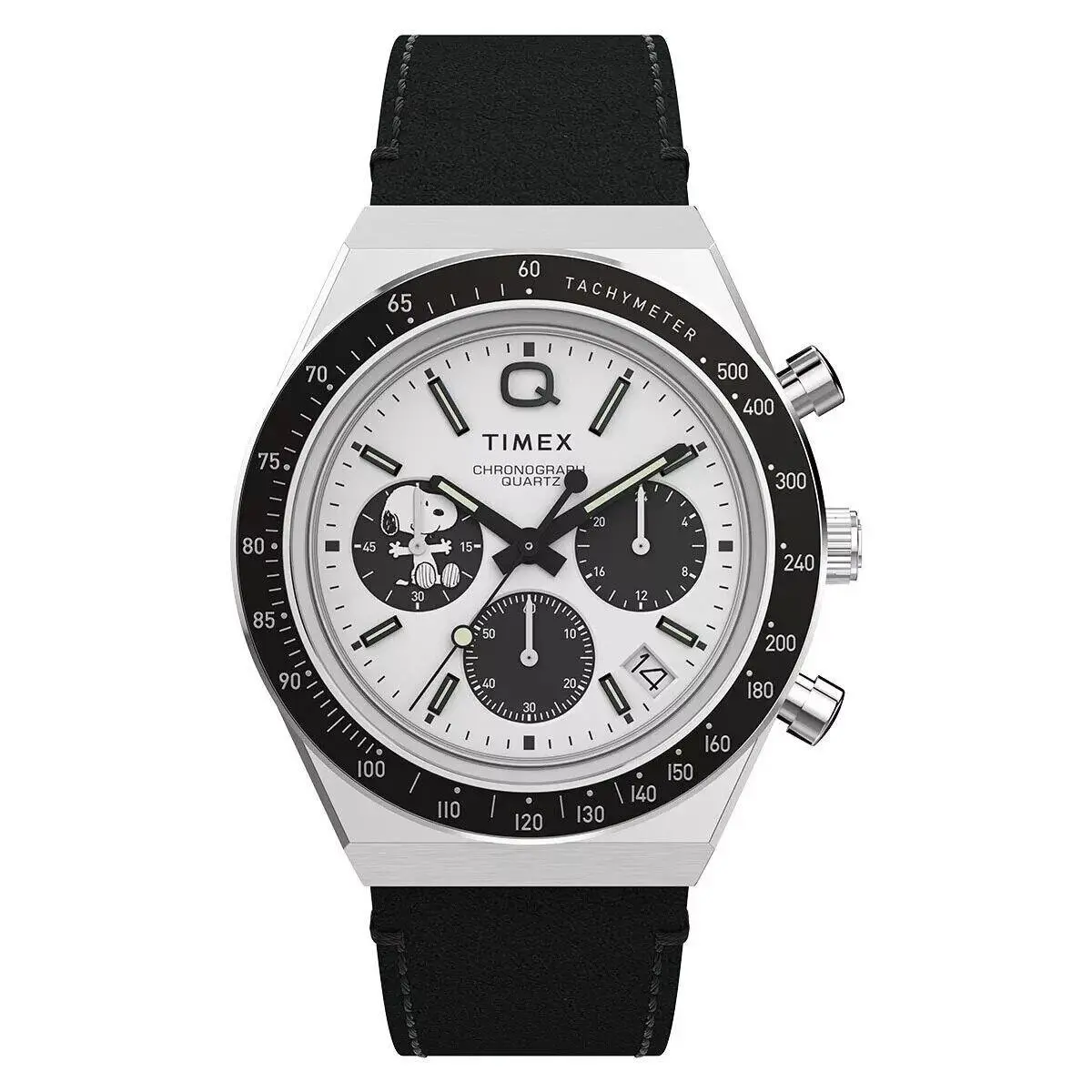 Q  Chronograph x Peanuts Snoopy Limited Edition TW2W68900 by Timex