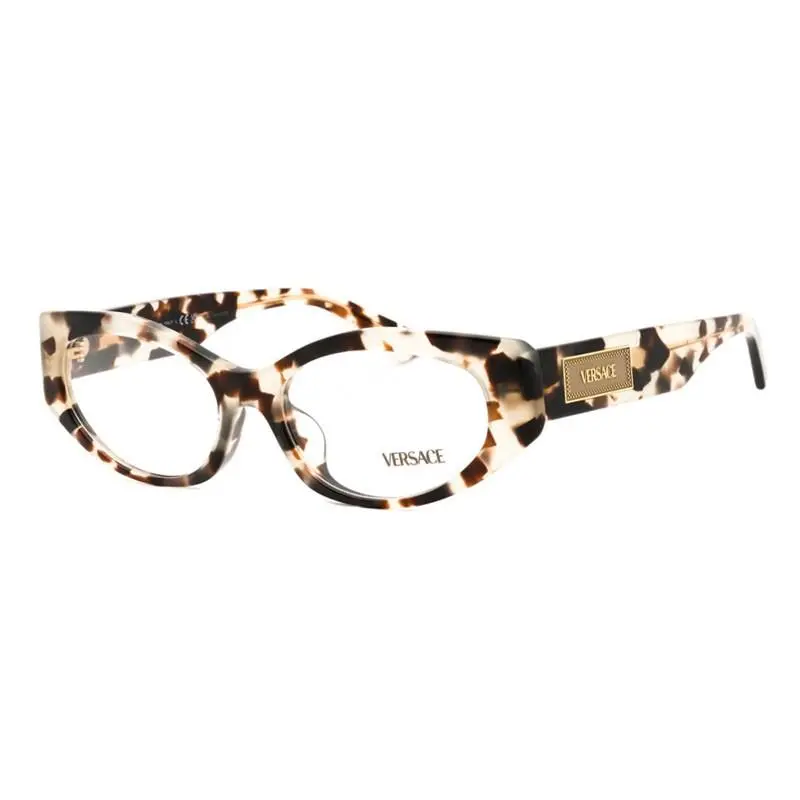 Versace VE3369F Eyeglasses Eye Glasses 5498 Havana Grey 53mm Women
