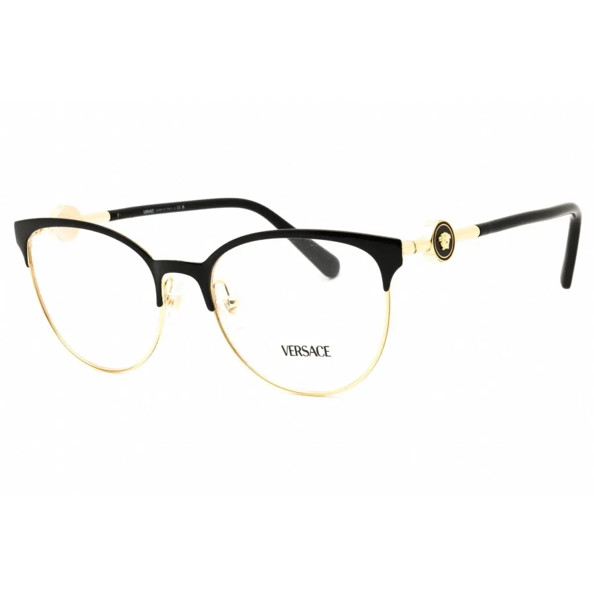 Versace VE1271-1433-54 Eyeglasses Frame Size 54mm 18mm 140mm Black Women 805659