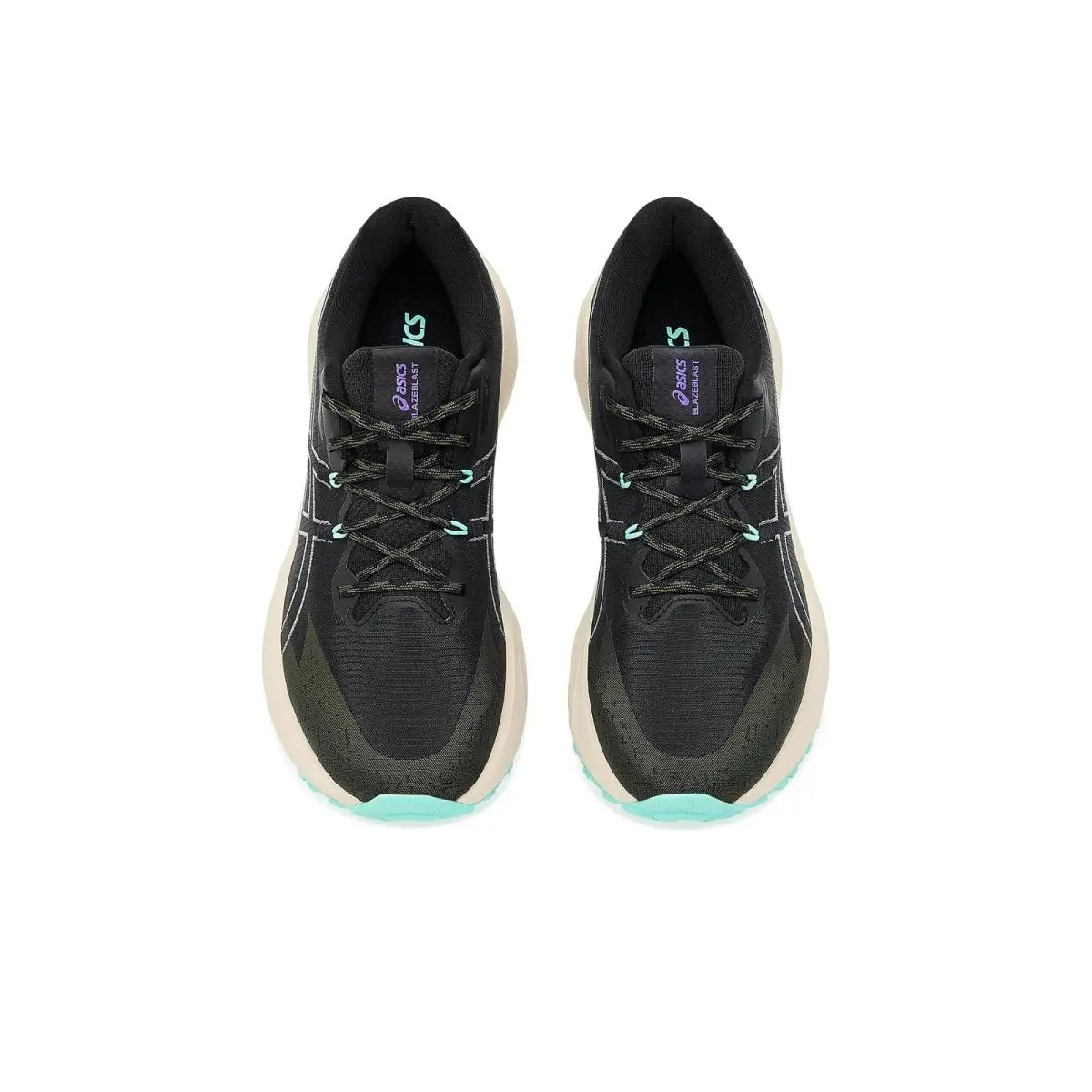Asics shoes - Black/Illuminate Mint 0