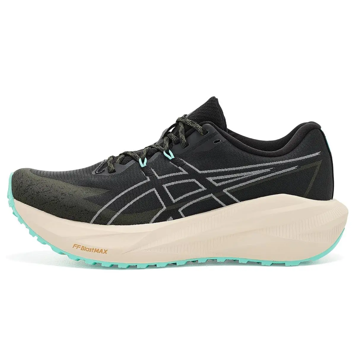 Asics shoes - Black/Illuminate Mint 9