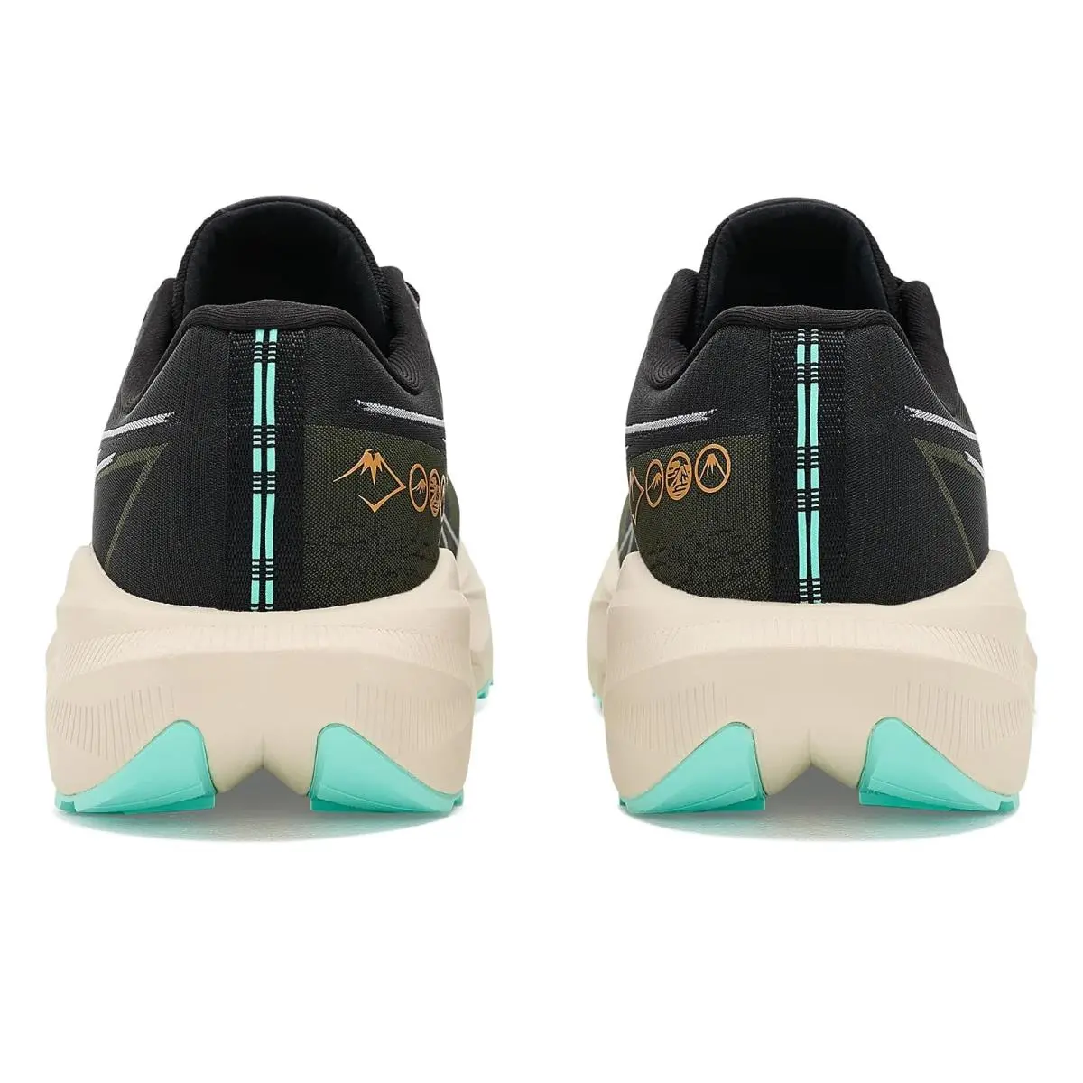 Asics shoes - Black/Illuminate Mint 12