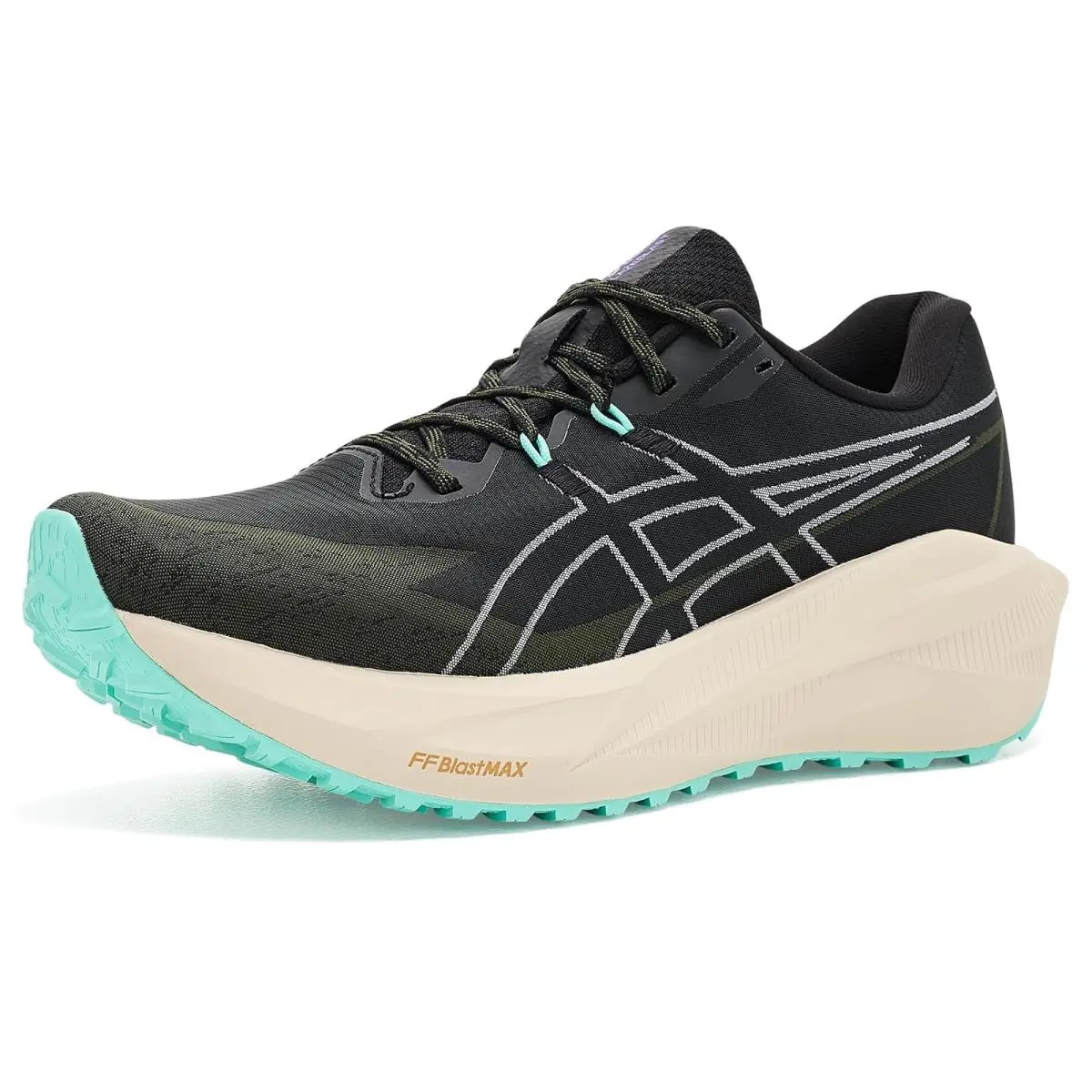 Asics shoes - Black/Illuminate Mint 6