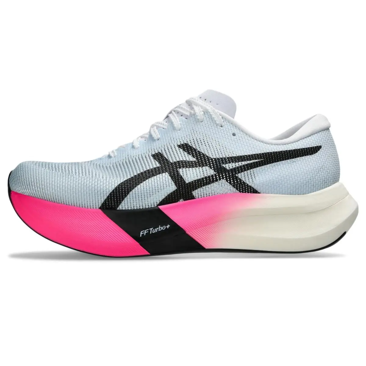 Asics Unisex Metaspeed Edge Running Shoes 11M / 12.5W Illuminate Mint/black - light blue black