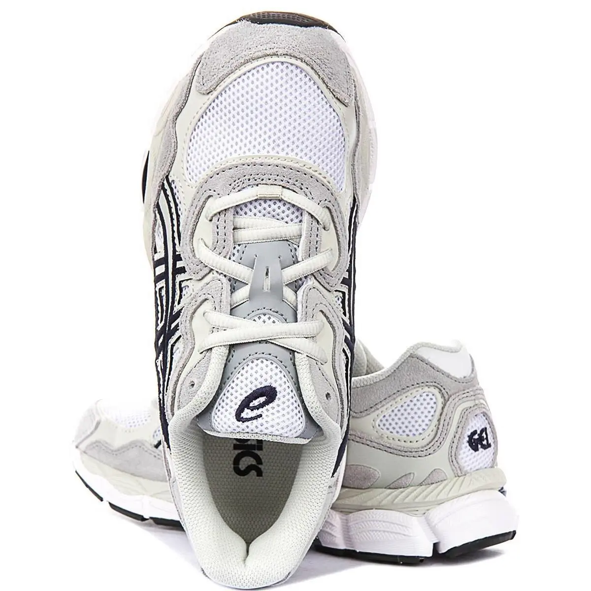 Asics shoes - White Navy 2