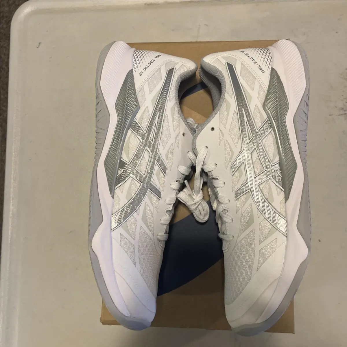 Asics shoes - ASICS GEL-Tactic 12 - 1072A092-100 - White 1
