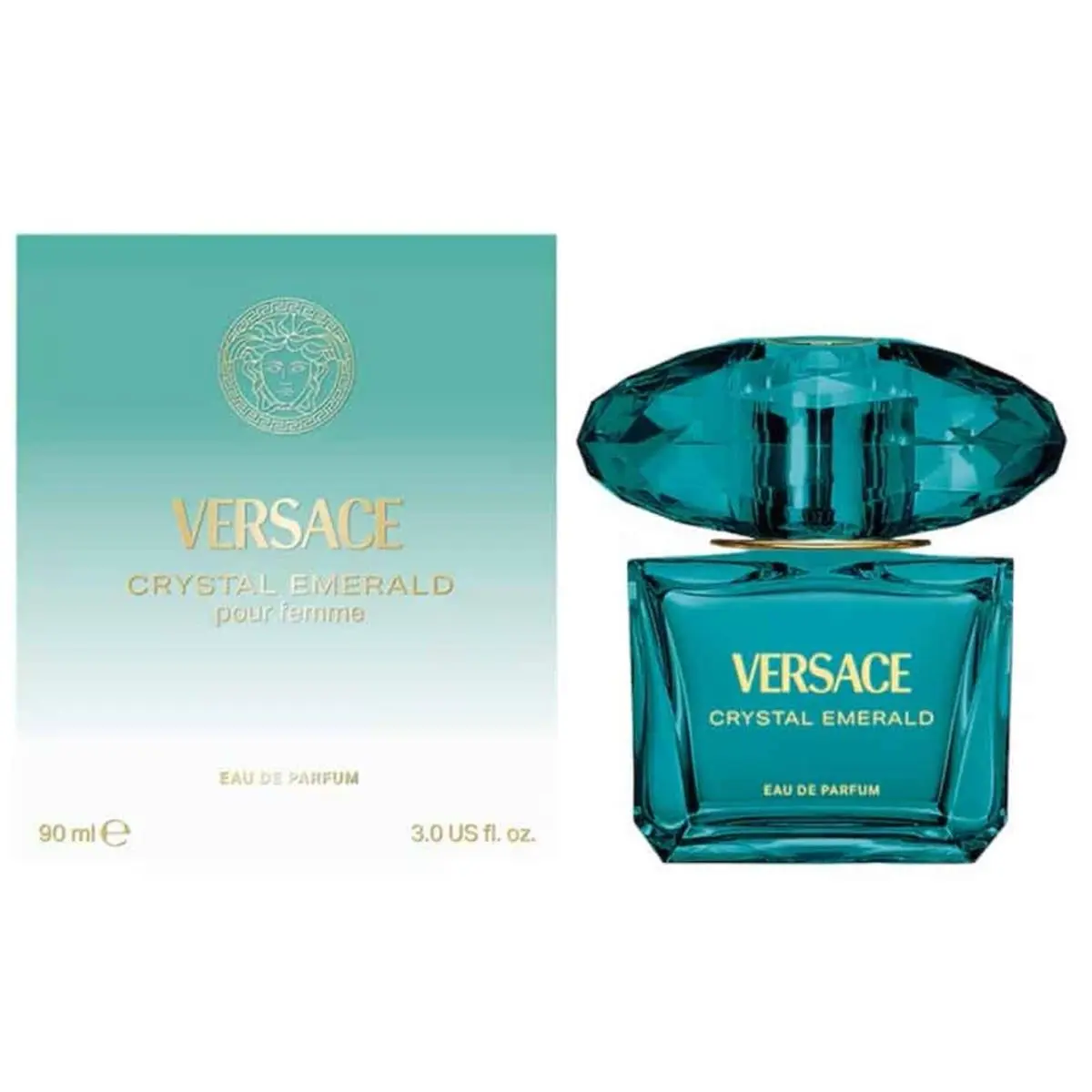 Crystal Emerald Versace 3.0 oz / 90 ml Edp Women Perfume Spray