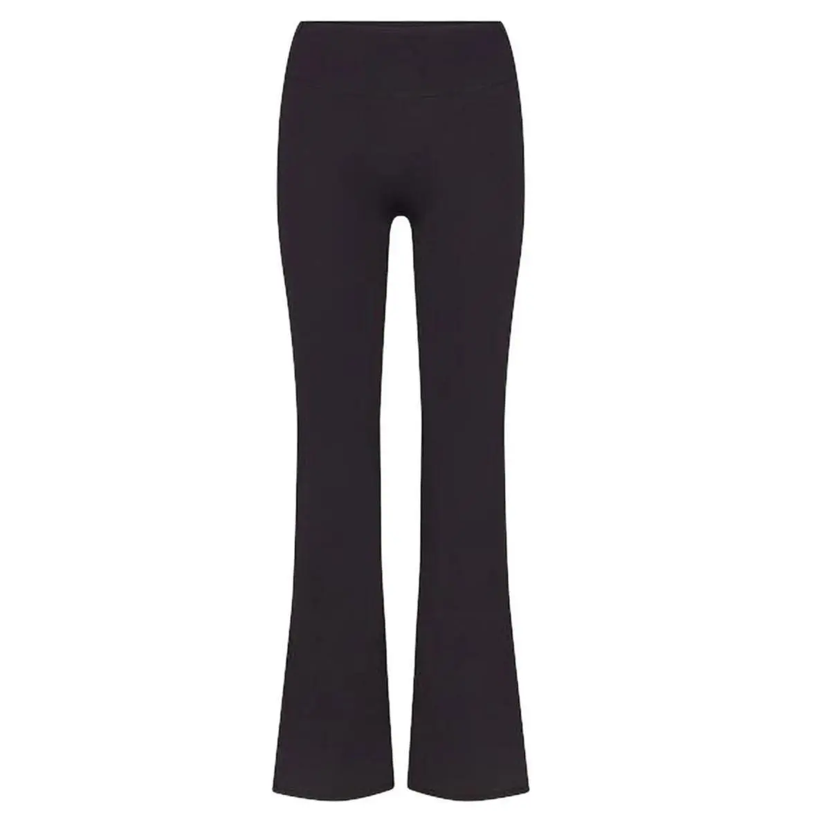 Matte Slim Flare Legging Obsidian Black BO-LEG-71038W 2X by Skims