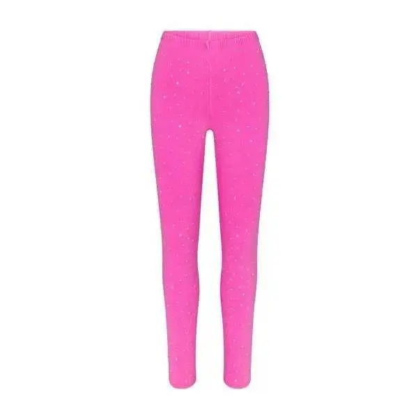 Outdoor Rhinestones Legging Taffy Pink BO-LEG-3532 Womens Sz M by Skims
