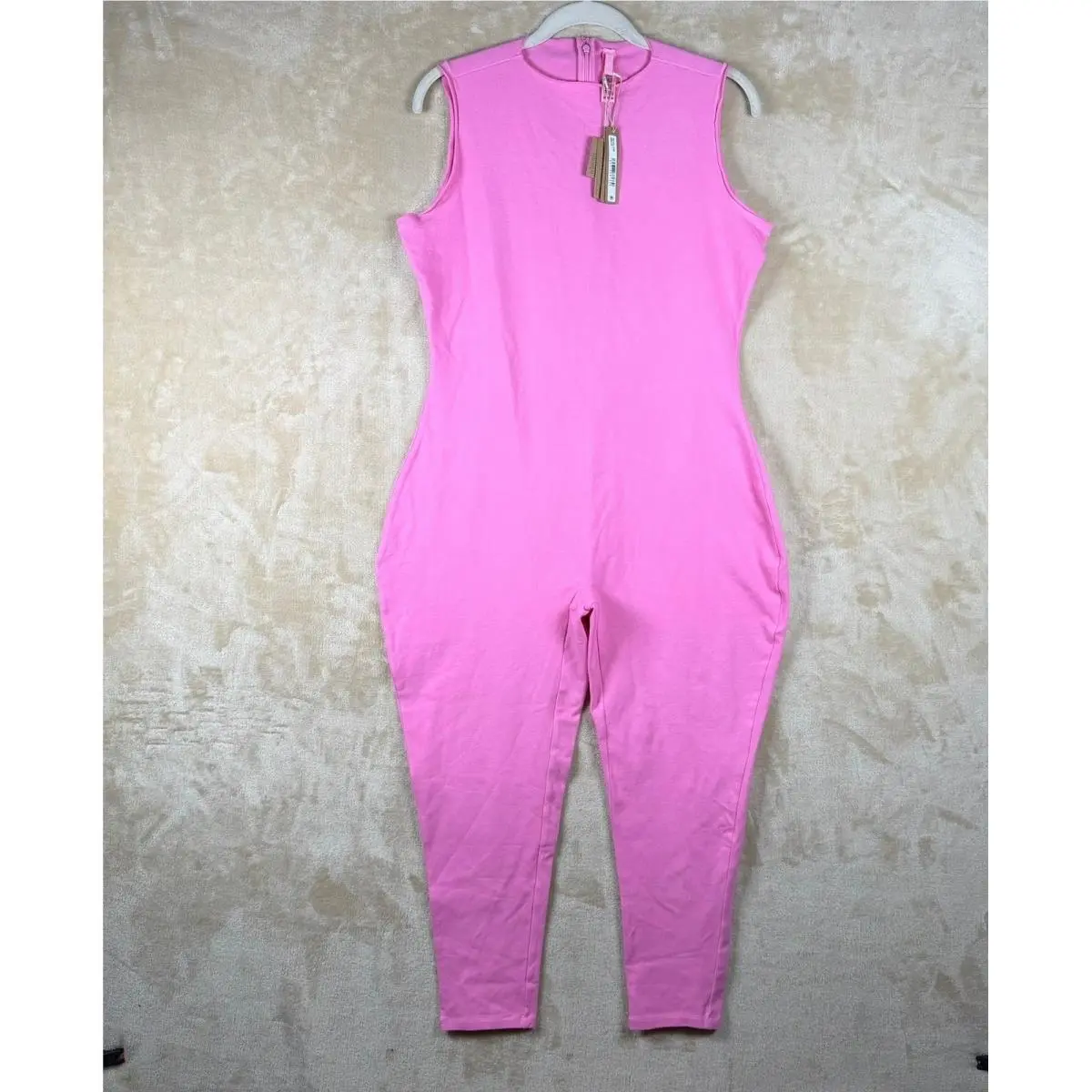 Outdoor Sleeveless Bodysuit Bubblegum Pink 2X Athleisure Barbiecore by Skims