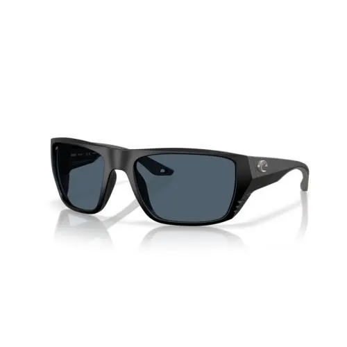 Men`s Finlet 59mm Matte Black Sunglasses 6S9118-911805-59 by Costa Del Mar