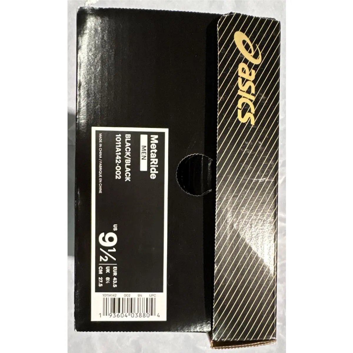 Asics shoes - ASICS Metaride - Metaride - 1011A142-002 - Black 2