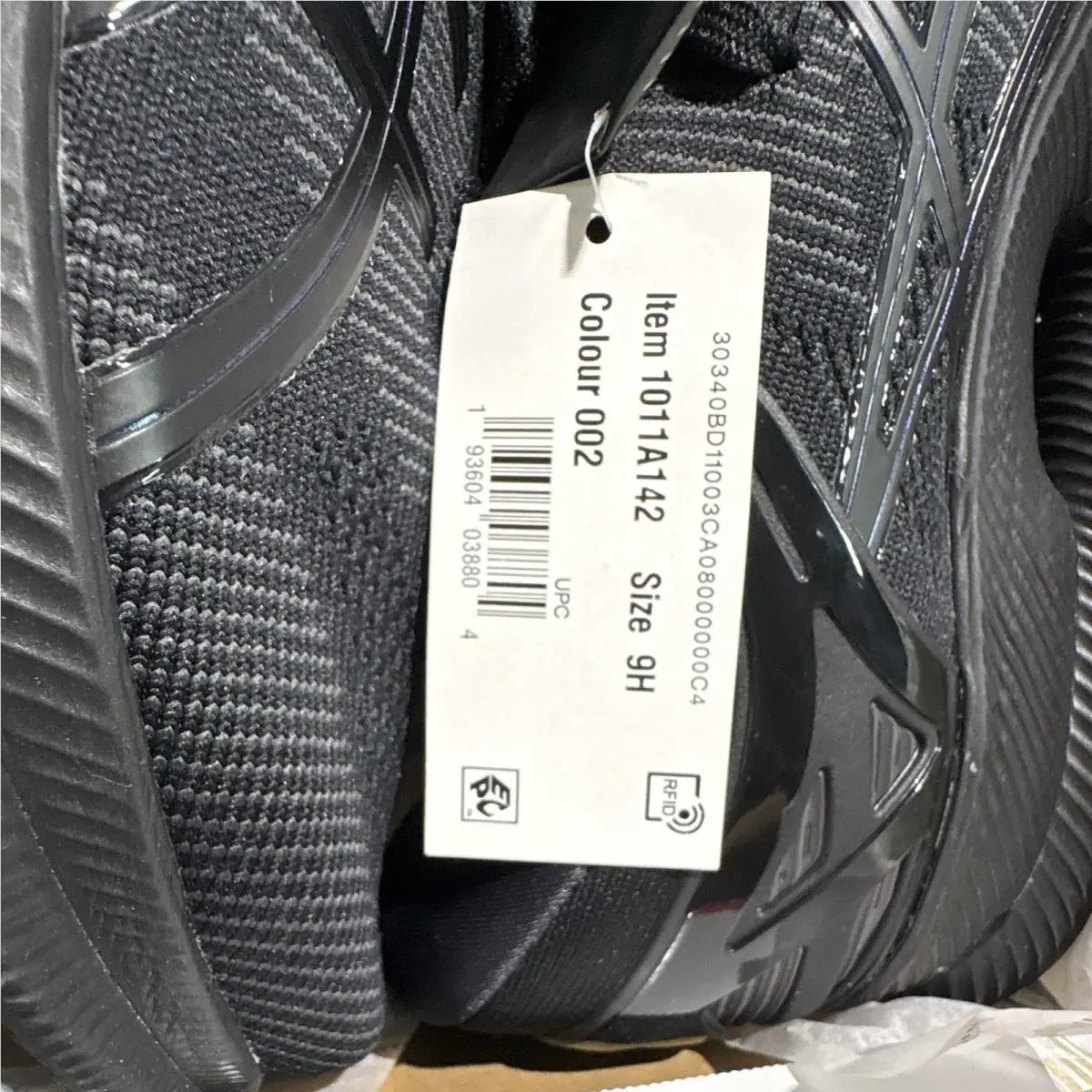 Asics shoes - ASICS Metaride - Metaride - 1011A142-002 - Black 1