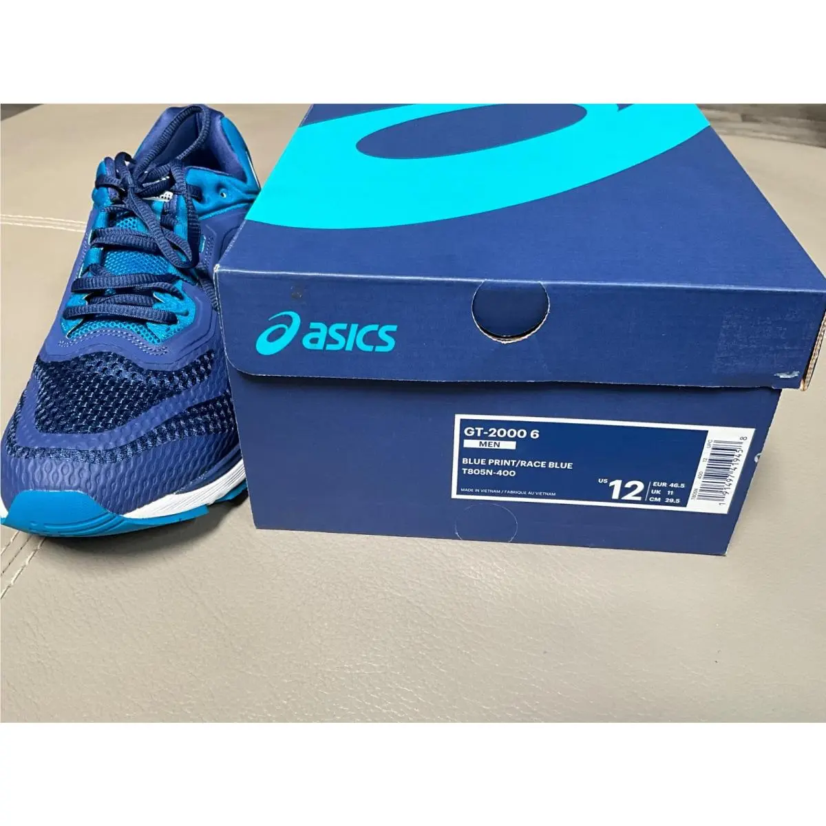 Asics shoes - T805N400 - T805N-400 - Blue Print 12