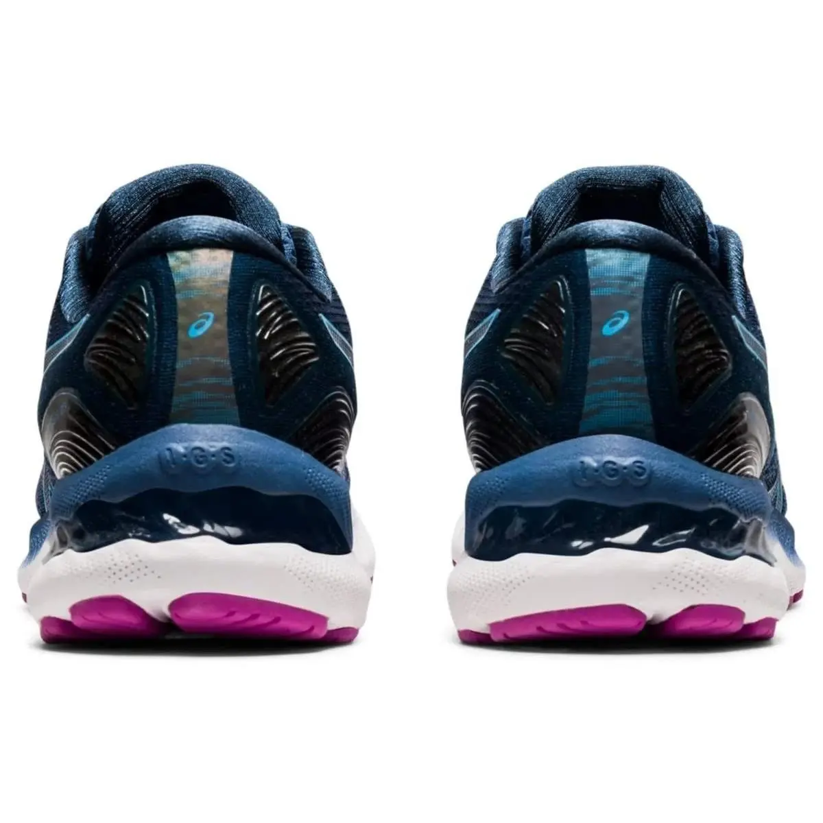 Asics shoes - ASICS GEL-Nimbus 23 - 1012A884-402 - Grand Shark/Digital Aqua 3