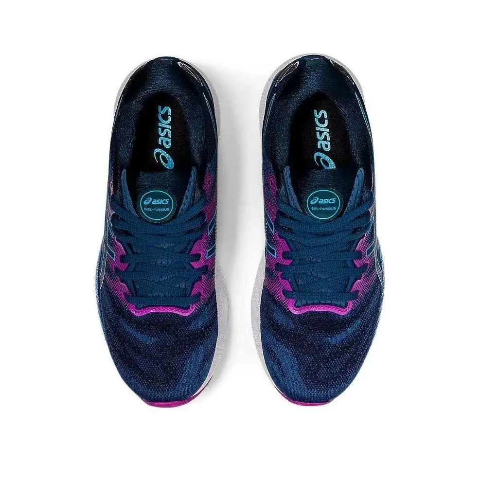 Asics shoes - ASICS GEL-Nimbus 23 - 1012A884-402 - Grand Shark/Digital Aqua 4