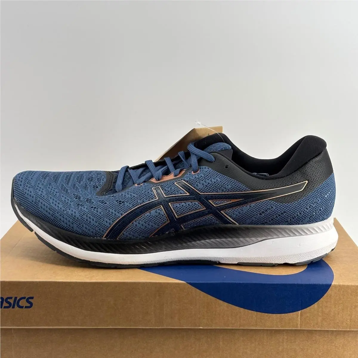 Asics Ezeride Running Shoes Men Size 12 Blue Bronze 1011B788-400