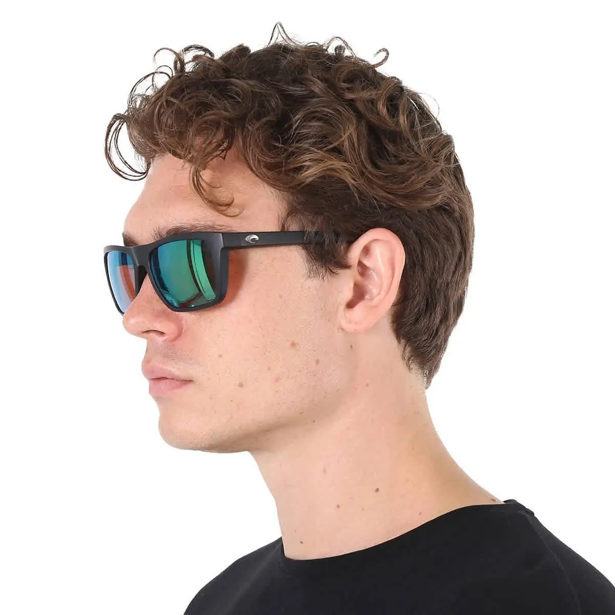 Costa Del Mar Mainsail Green Mirror Polarized Polycarbonate Square Men`s