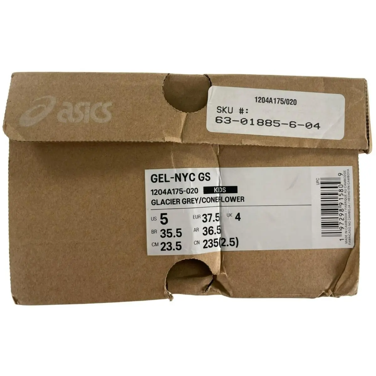 Asics shoes - Asics Gel-NYC GS - Gray 8