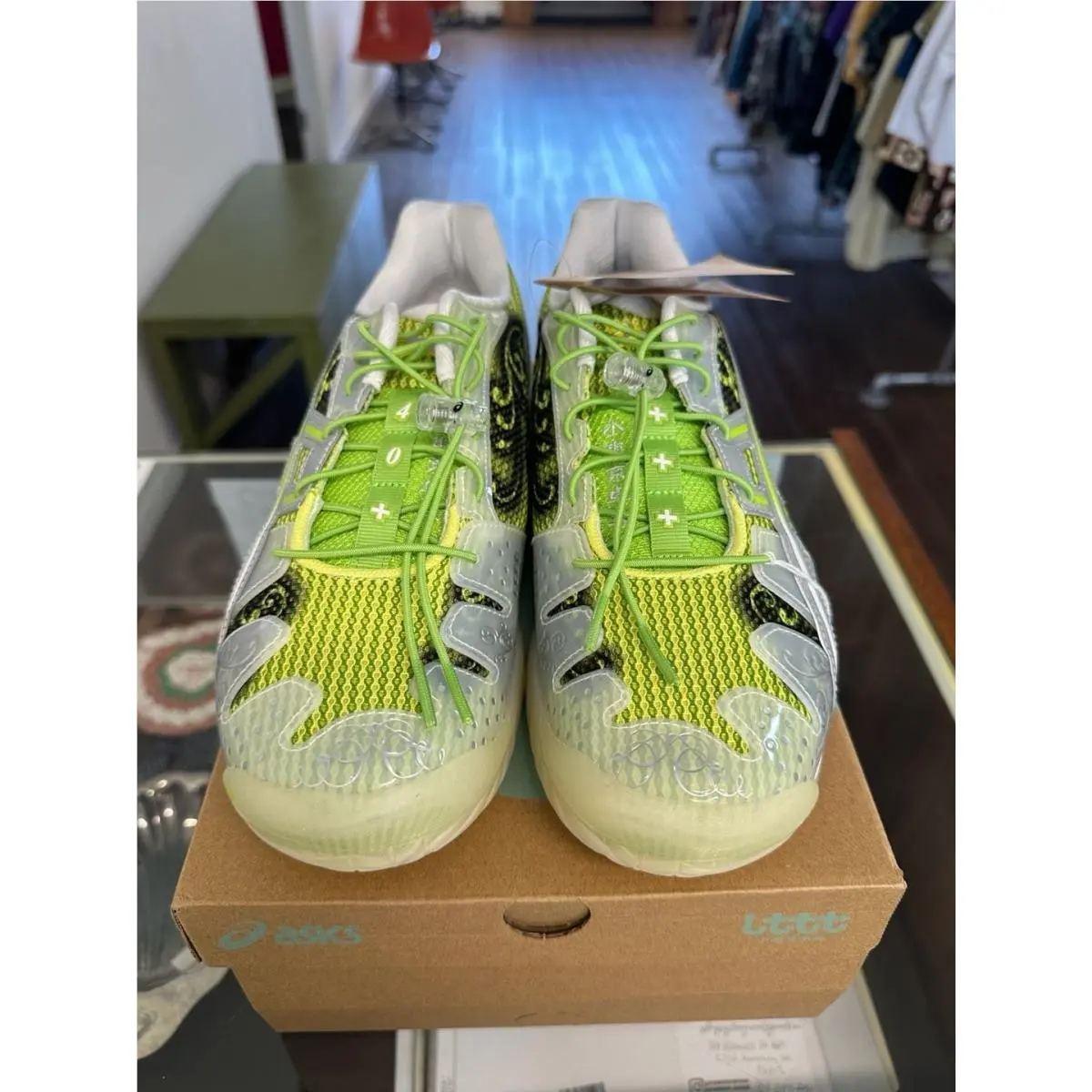 Asics shoes - GEL-Resolution 5 - 1203B186-300 - Green 1