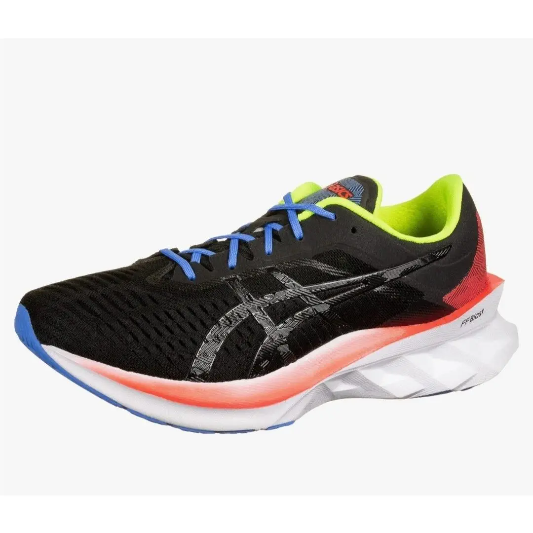 Asics shoes - ASICS Novablast - Novablast - 1011A681-001 - Black / Volt / Orange 1