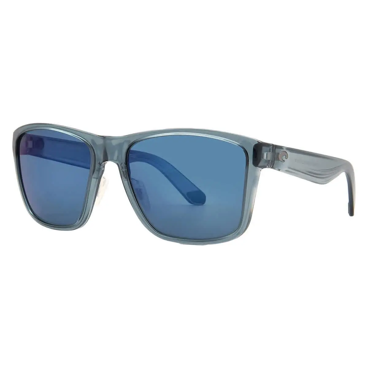 Los Alijos Blue Mirror Polarized Polycarbonate Square Men`s by Costa Del Mar