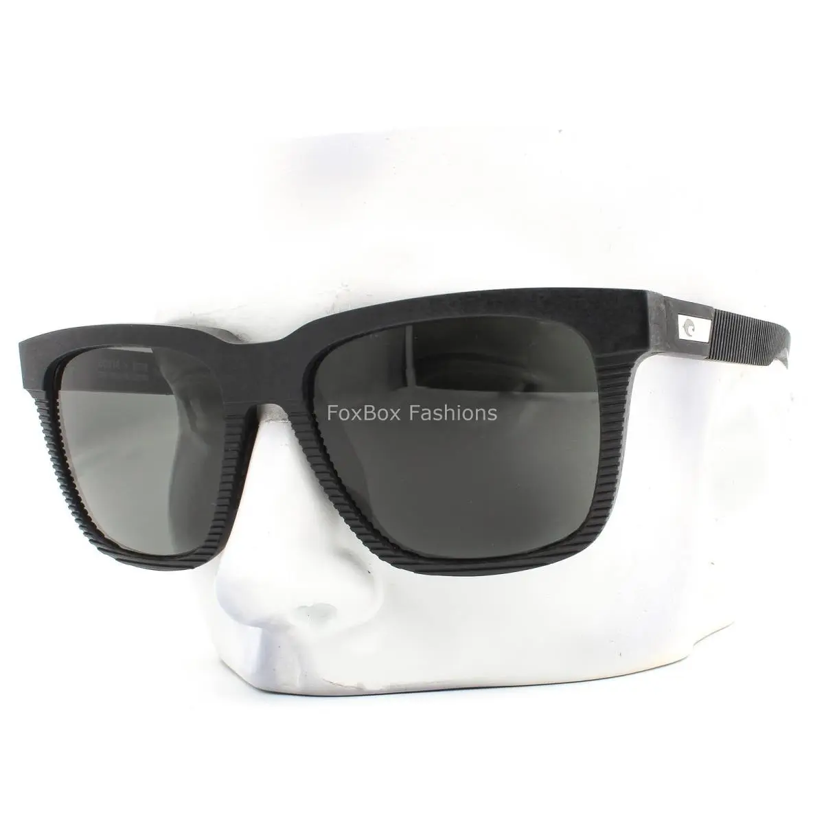 Pescador Sunglasses Fish Net Dark Gray Polarized Glass with Pouch by Costa Del Mar