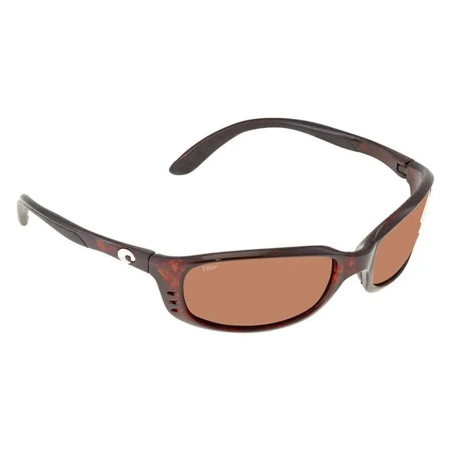 Brine Copper Polarized Polycarbonate Men`s Sunglasses BR 10 Ocp 59 by Costa Del Mar