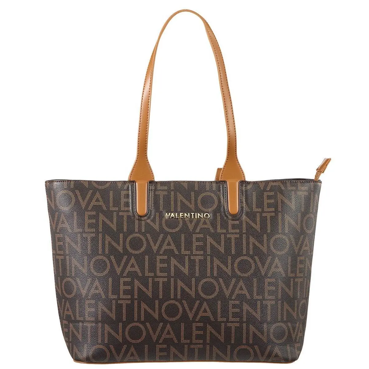 Valentino Regina Re 1 Compartment Shopper Tote Womens Bag In Brown