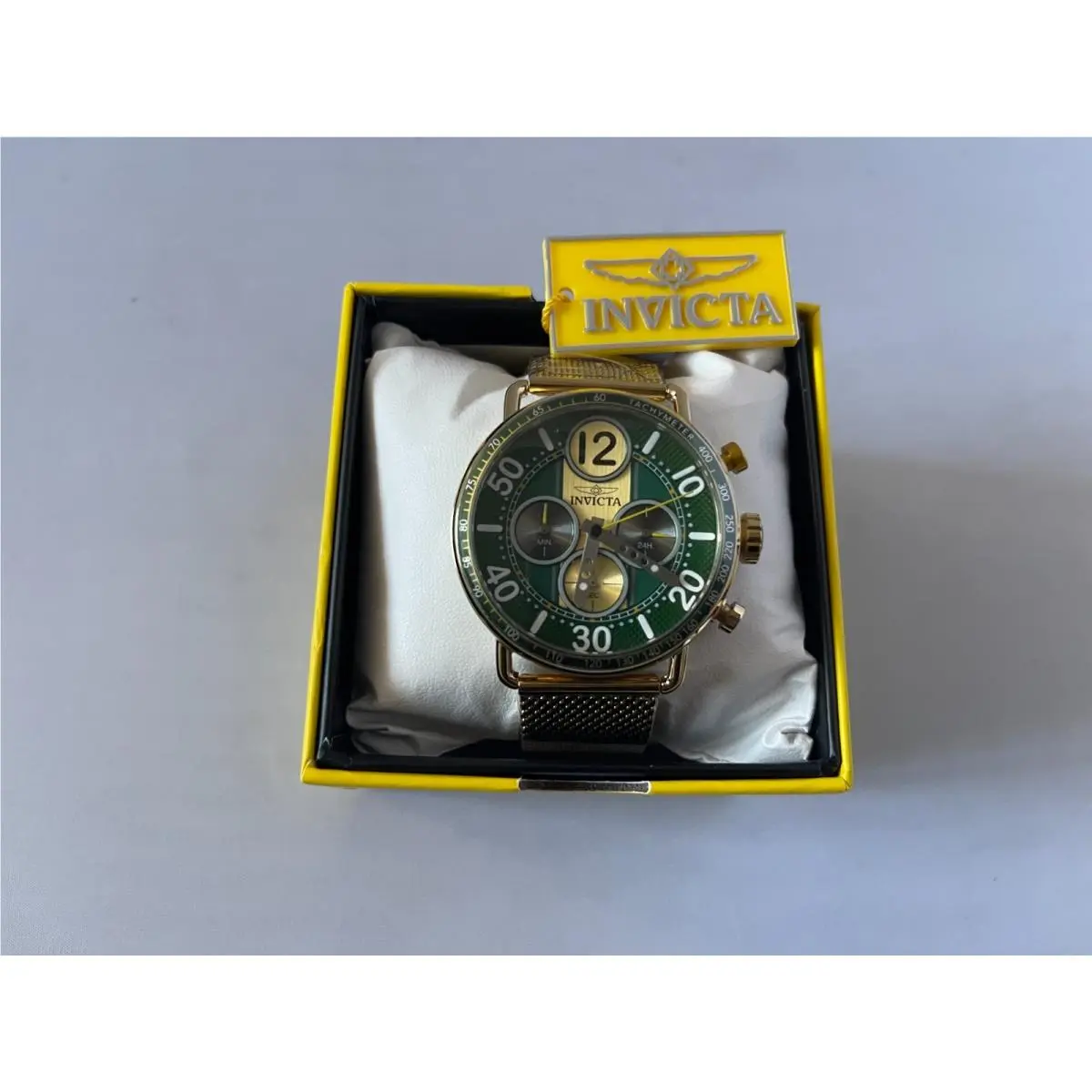 Invicta Speedway Men`s Watch 44mm Stainless Steel 50mt Water Resistanc