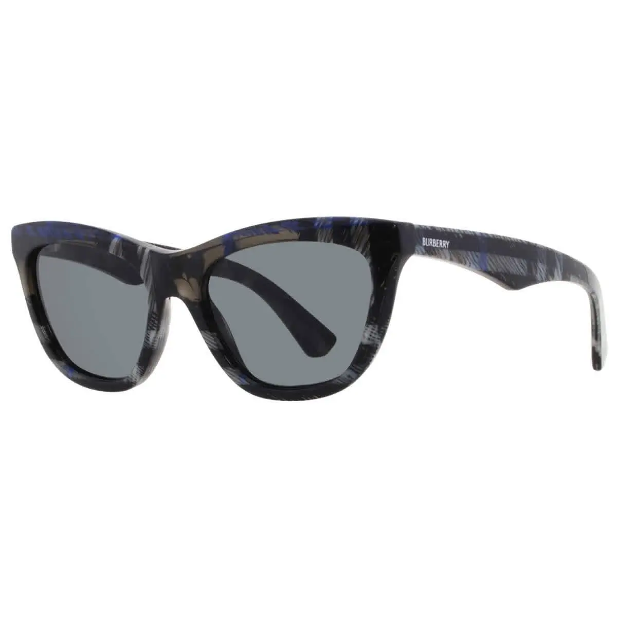 Dark Grey Cat Eye Ladies Sunglasses BE4435 414787 53 BE4435 414787 53 by Burberry