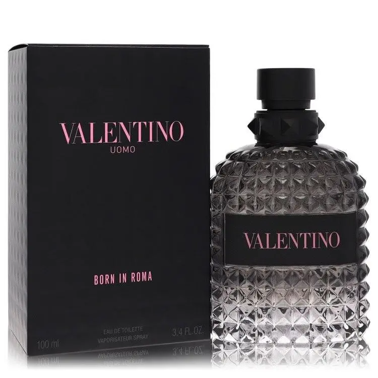 Uomo Born In Roma  Eau De Toilette Spray 3.4 oz For Men by Valentino