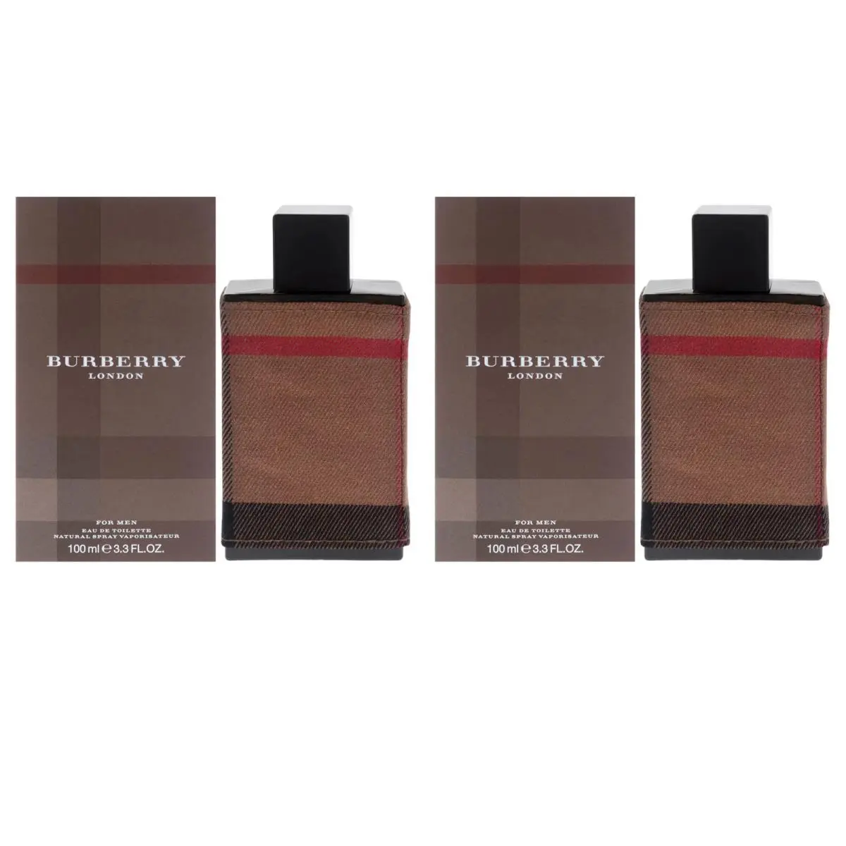 Burberry London by Burberry For Men - 3.3 oz Edt Spray - Pack of 2