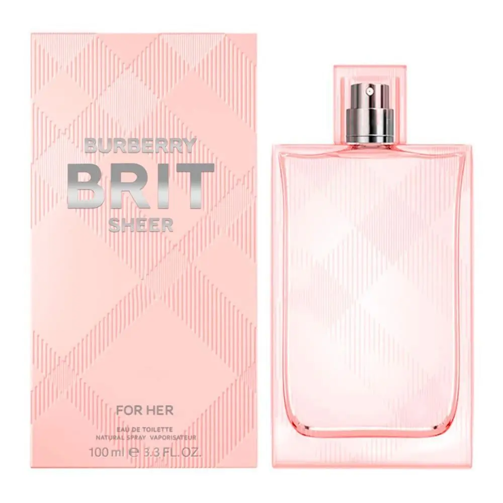 Burberry Brit Sheer For Women Edt 3.3 fl oz Eau de Toilette Spray