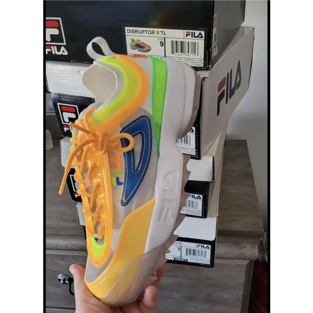 Fila shoes - FILA Disruptor II - Disruptor - 5XM00833-149 - Multicolor 4