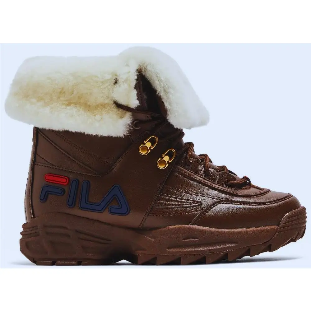 Fila™ Disruptor Boot Women’s Color Brown Navy Red Size US 8.5 S/n 5HM00545-234