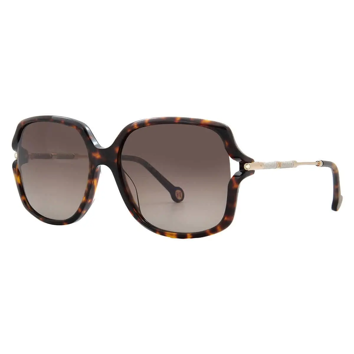 Brown Gradient Butterfly Ladies Sunglasses Her 0132/G/S 0086/HA by Carolina Herrera