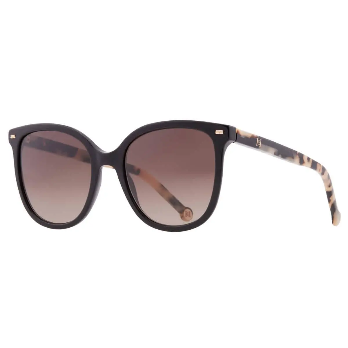 Brown Gradient Oversized Ladies Sunglasses Her 0136/S 0WR7/HA by Carolina Herrera