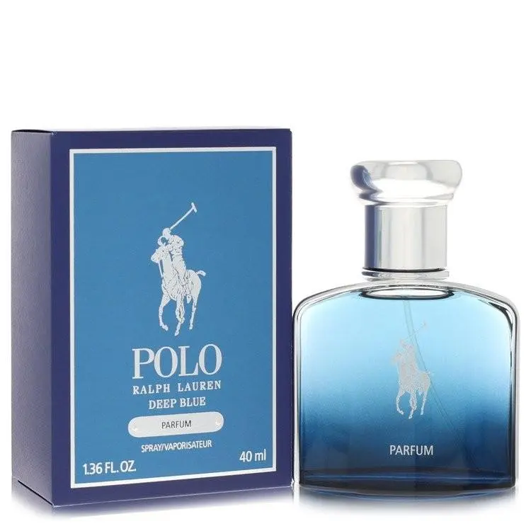 Polo Deep Blue by Ralph Lauren Parfum 1.36 oz For Men