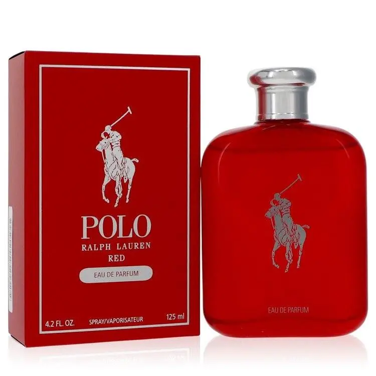 Polo Red by Ralph Lauren Eau De Parfum Spray 4.2 oz For Men