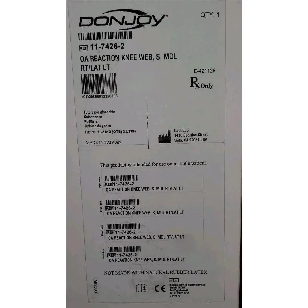 DonJoy  - OA Reaction WEB - Reaction WEB - Multicolor 1