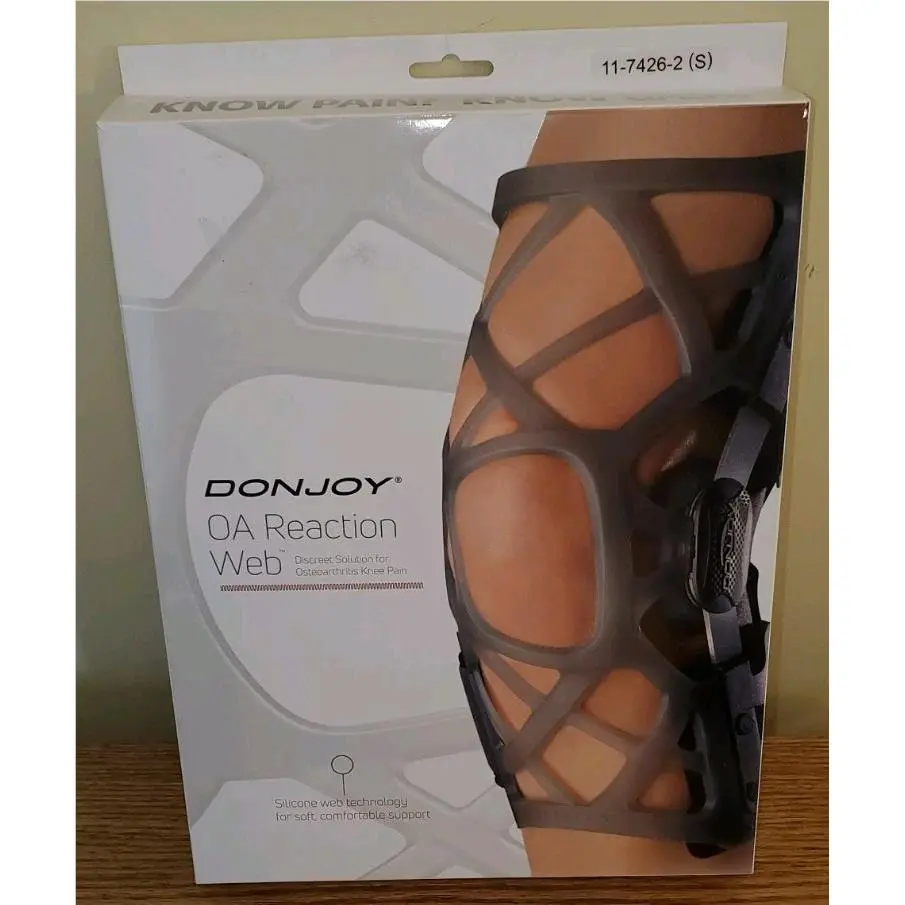 Donjoy OA Reaction Web Knee Brace Size Small 11-7426-2 S