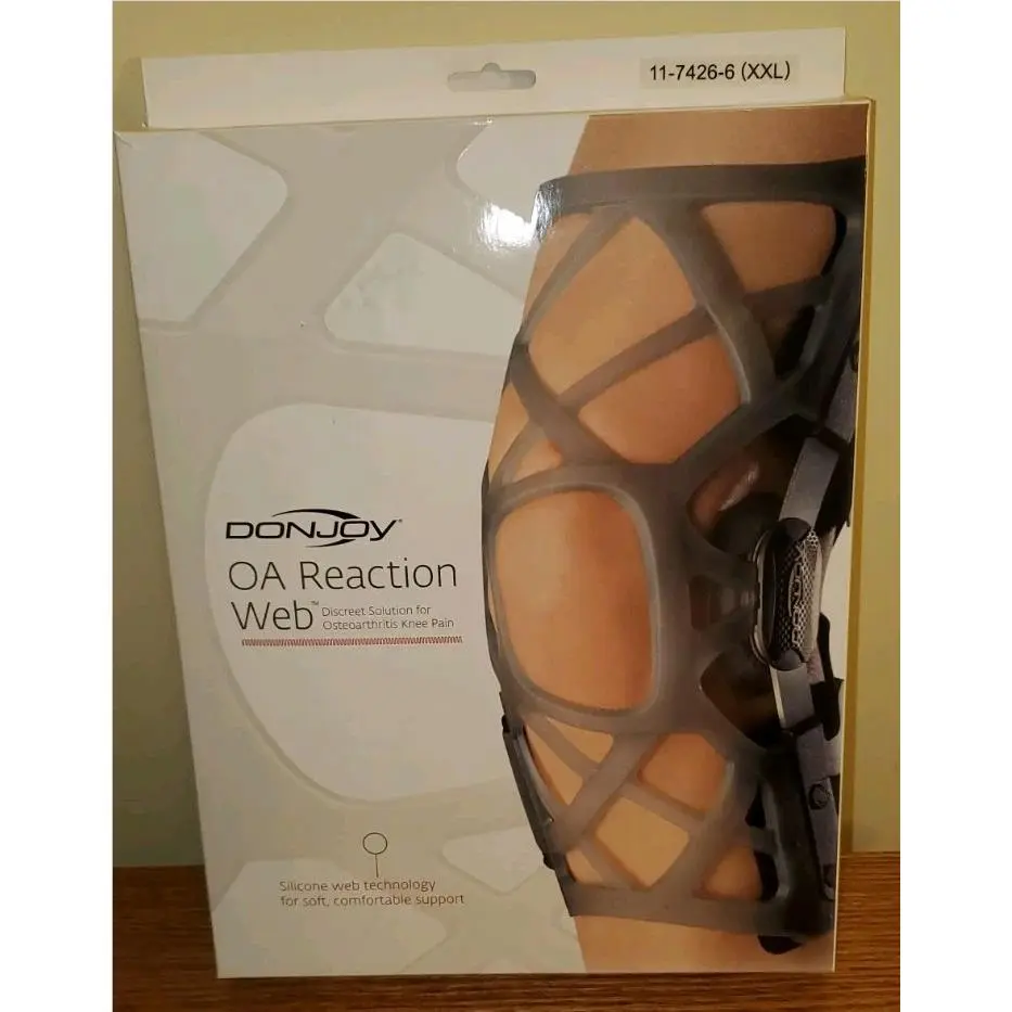 Donjoy OA Reaction Web Knee Brace Size Xxl 11-7426-6 Medial Right/lateral Left