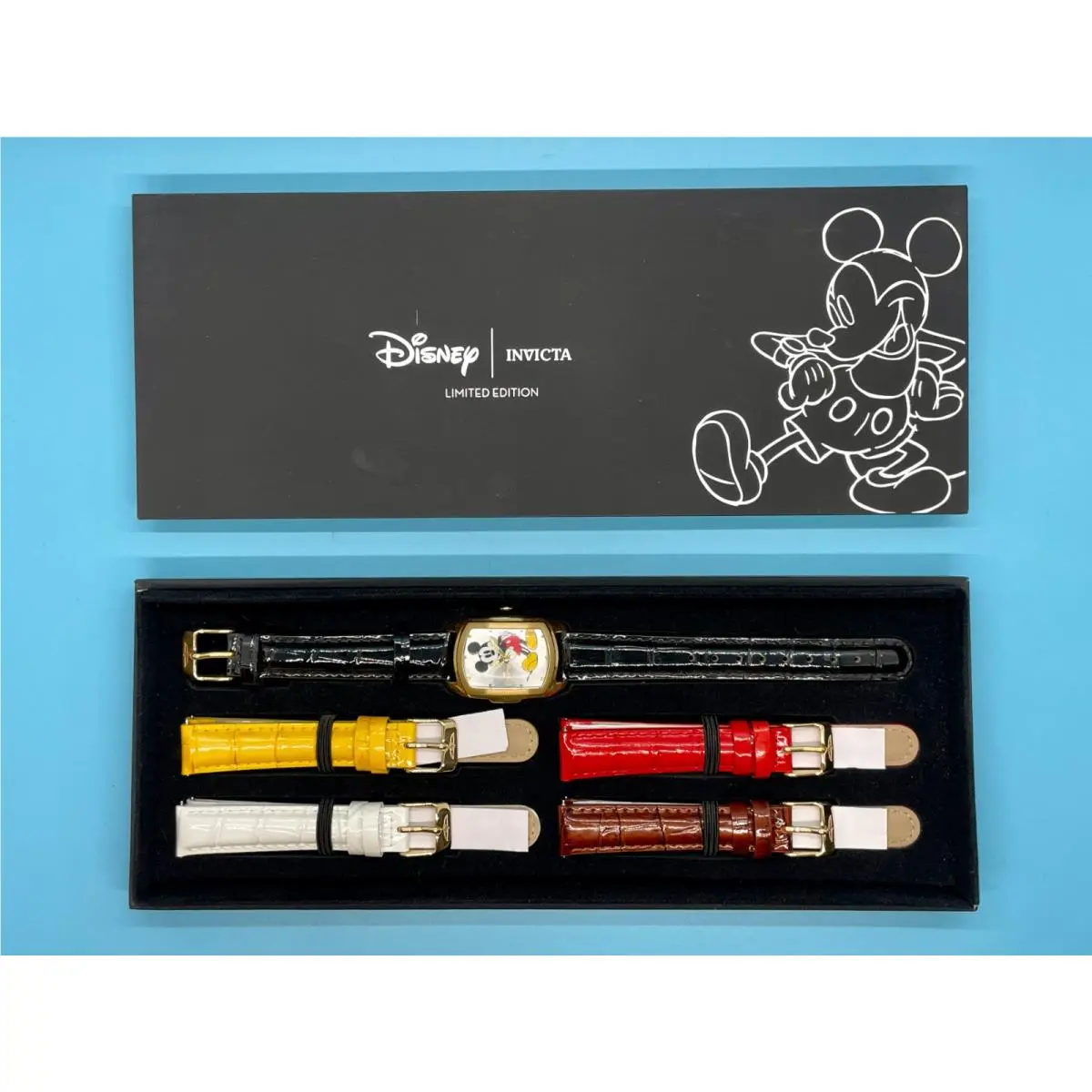 Nob Disney Invicta 24748 Mickey Mouse Limited Edition 1045/5000 Women Watch Set