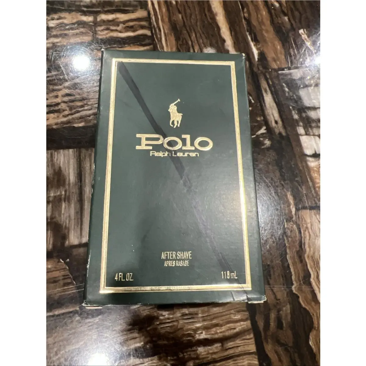 Ralph Lauren Polo Green 4 Fl. OZ / 118 ml Aftershave Splash Cosmair