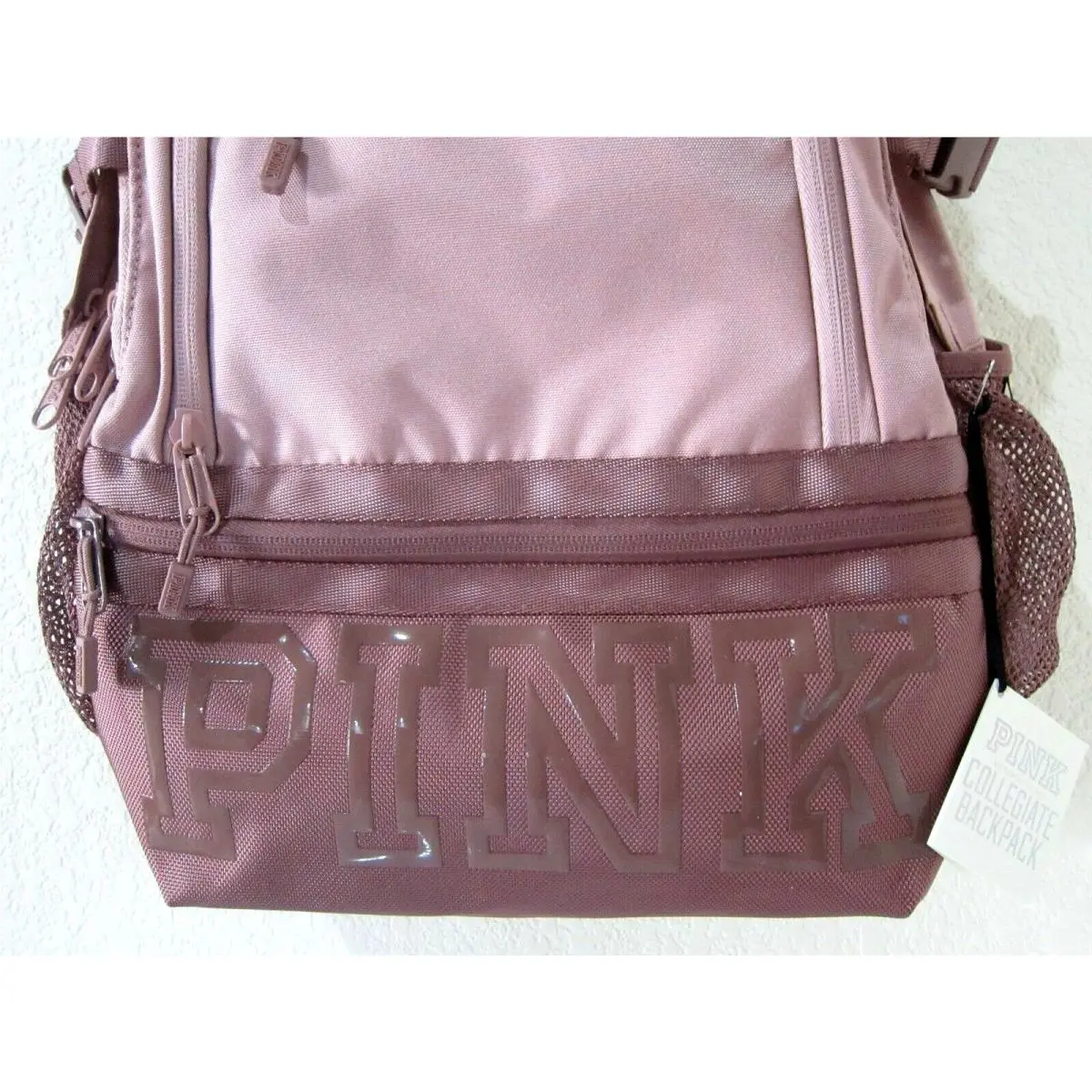 Victoria's Secret  bag   - COCOA LARGE TRAVEL GYM BEACH MESH LAPTOP FULL SIZE, Exterior: cocoa Powder 8