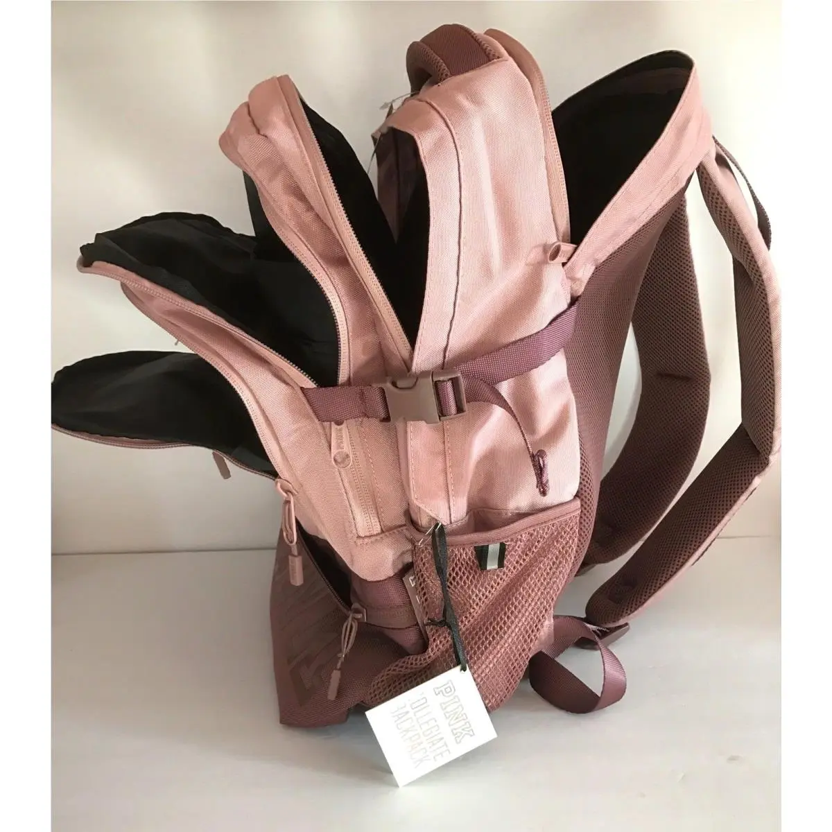 Victoria's Secret  bag   - COCOA LARGE TRAVEL GYM BEACH MESH LAPTOP FULL SIZE, Exterior: cocoa Powder 9