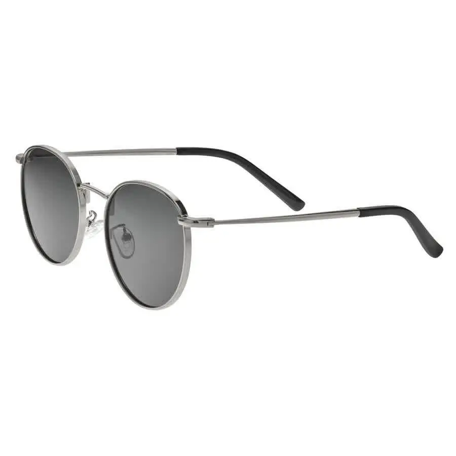 Unisex Silver Tone Round Sunglasses SSU128-C3 SSU128-C3 by Simplify